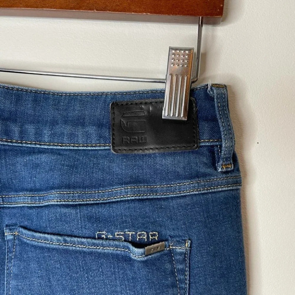 G  star raw - 3301 contour high skinny jeans 26 - Picture 8 of 11